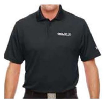 Under Armour Men's Corp Performance Polo - Black