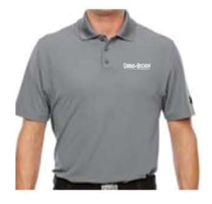 Under Armour Men's Corp Performance Polo - True Grey Heather