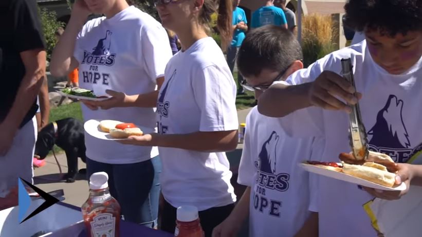 Yotes For Hope by the College of Idaho Program Council