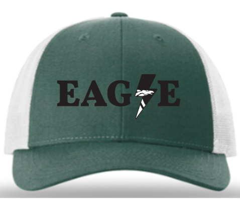 Richardson Low Pro Trucker - Dark Green/Light Grey