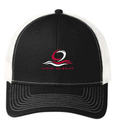 Port Authority® Snapback Trucker Cap - Black