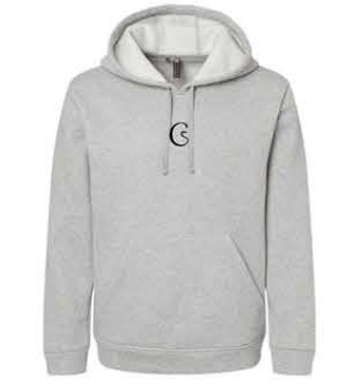 Adidas - Fleece Hooded Sweatshirt - Grey