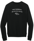Allmade® Unisex Organic CVC Fleece Crewneck Sweatshirt - Black