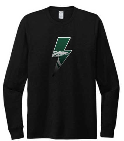Allmade® Unisex Tri-Blend Long Sleeve Tee - Black