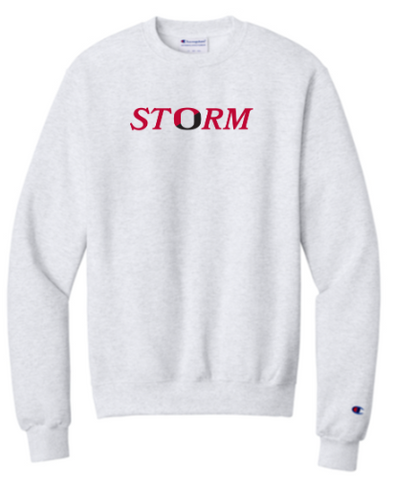 Champion® Powerblend® Crewneck Sweatshirt - Silver Grey