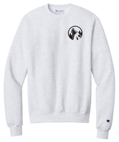 Champion® Powerblend® Crewneck Sweatshirt - Silver Grey