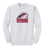 Port & Co® Core Fleece Crewneck Sweatshirt - Ash ***Name and Number Option***