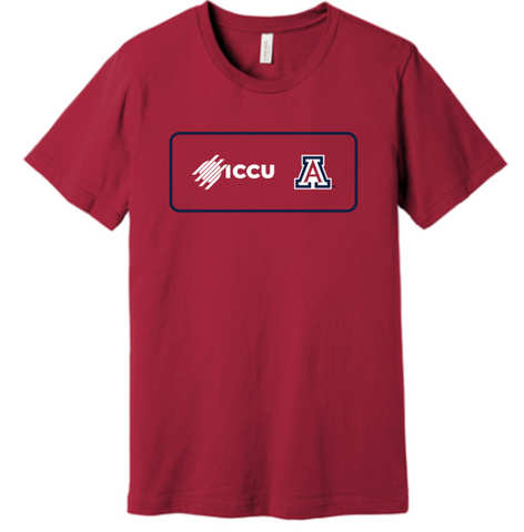 District® Perfect Tri® Tee - Red - University of Arizona