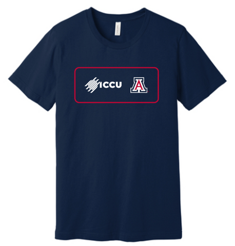 District® Perfect Tri® Tee - Navy - University of Arizona