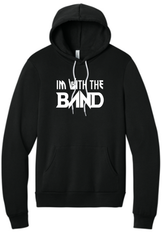 BELLA+CANVAS® Unisex Sponge Fleece Pullover Hoodie - Black
