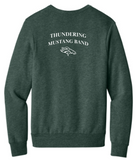 BELLA+CANVAS® Unisex Sponge Fleece Classic Crewneck Sweatshirt - Heather Forest