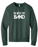 BELLA+CANVAS® Unisex Sponge Fleece Classic Crewneck Sweatshirt - Heather Forest