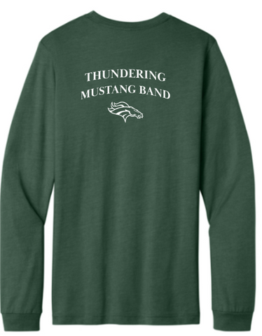 BELLA+CANVAS® Unisex Heather CVC Long Sleeve Tee - Heather Forest