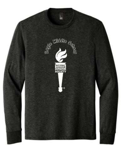 District® Perfect Tri® Long Sleeve Tee - Black Frost