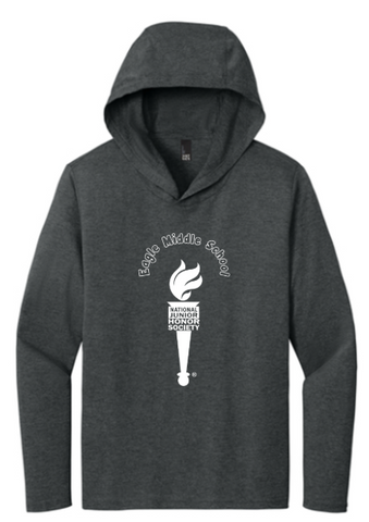 District® Perfect Tri® Long Sleeve Hoodie - Black Frost