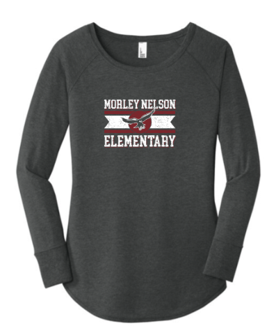 District® Women’s Perfect Tri® Long Sleeve Tunic Tee - Black Frost
