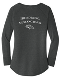 District® Women’s Perfect Tri® Long Sleeve Tunic Tee - Black Frost
