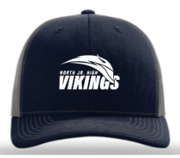 Richardson Trucker Cap - Navy & Charcoal