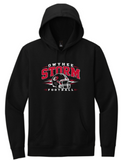District® V.I.T.™ Fleece Hoodie - Black ***Name and Number Option***