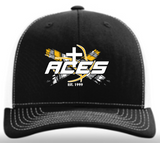 Richardson Trucker Cap - Black