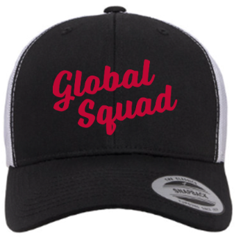 YP Classics Adult Retro Trucker Cap - Black