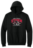 Port & Co® Essential Fleece Pullover Hooded Sweatshirt - Black ***Name and Number Option***