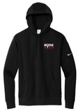 Nike Club Fleece Sleeve Swoosh Pullover Hoodie - Black