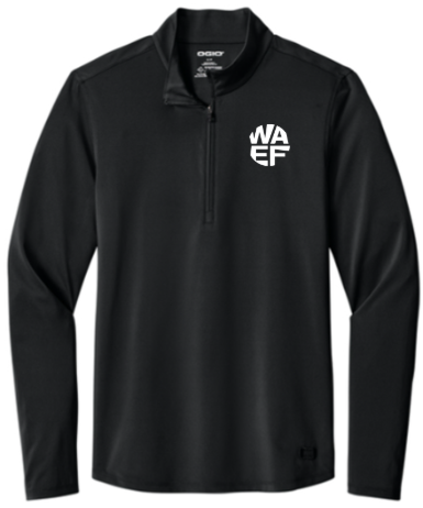 OGIO® Regain 1/4-Zip - Black
