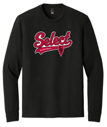 District ® Perfect Tri ® Long Sleeve Tee - Black