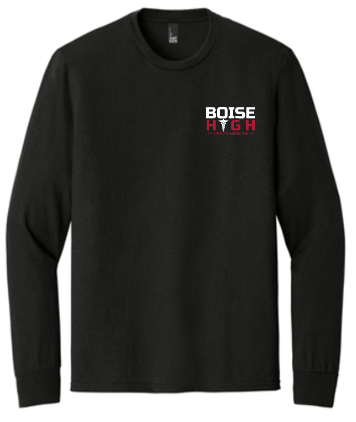 District® Perfect Tri® Long Sleeve Tee - Black