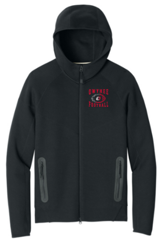 Nike Tech Fleece Full-Zip Hoodie - Black