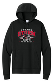 Nike Club Fleece Sleeve Swoosh Pullover Hoodie -Black ***Name and Number Option***