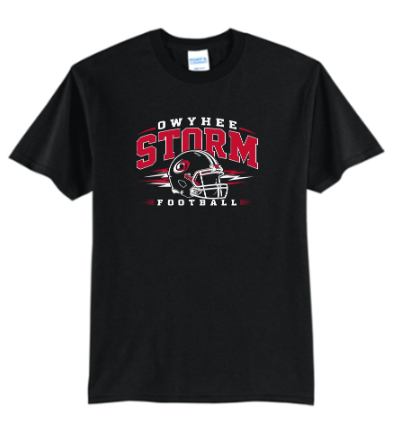 Port & Co® Core Blend Tee - Youth & Adult - Black ***Name and Number Option***