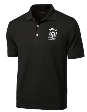 Sport-Tek® Tall Dri-Mesh® Polo - Black