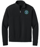Mercer+Mettle® Linear Texture 1/4-Zip - Black
