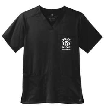 Wink® Men's Premiere Flex™ V-Neck Top - Black