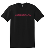 Gildan® DryBlend® 50 Cotton/50 Poly T-Shirt - Black - Front & Back Design