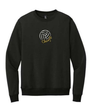 District® Perfect Weight® Fleece Crew - Black