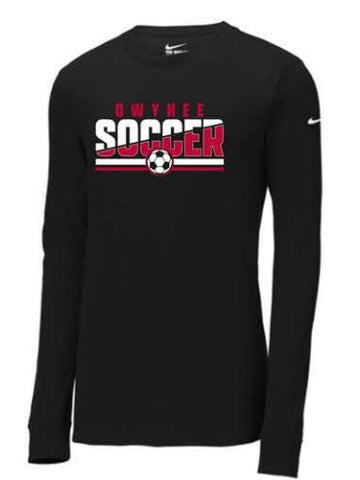 Nike Dri-FIT Cotton/Poly Long Sleeve Tee