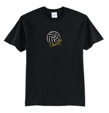Port & Co® Core Blend Tee - Black **Youth and Adult Sizes**