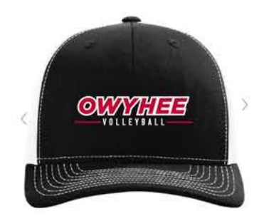 Richardson Trucker Cap - Black/White