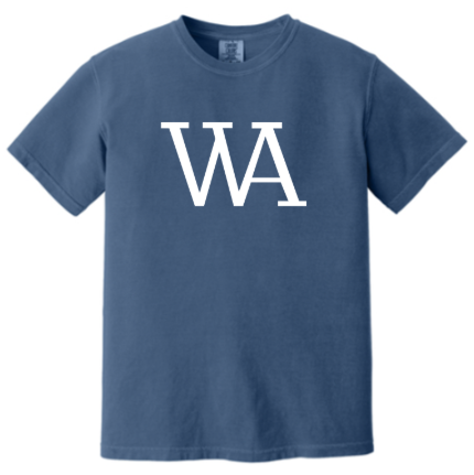 Comfort Colors® Heavyweight Ring Spun Tee - China Blue