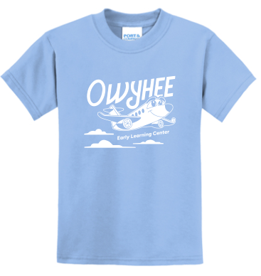 Port & Co™ Youth Core Blend Tee - Light Blue