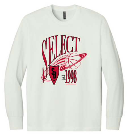 Next Level Apparel® Heavyweight Long Sleeve Tee - Bone