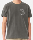 BELLA + CANVAS Unisex Heavyweight Garment-Dyed Tee - Washed Charcoal
