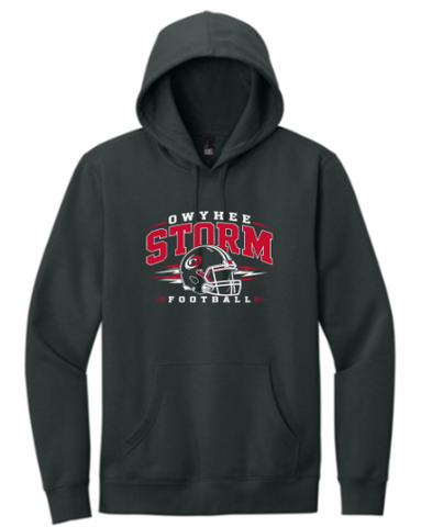District® V.I.T.™ Fleece Hoodie - Charcoal ***Name and Number Option***