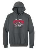Port & Co® Essential Fleece Pullover Hooded Sweatshirt - Charcoal ***Name and Number Option***