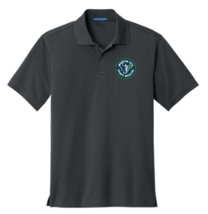 Port Authority® Tech Pique Polo - Grey Smoke