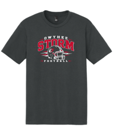 District® Perfect Tri® Tee - Charcoal ***Name and Number Option***