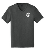 District® Perfect Tri® V-Neck Tee - Black Frost